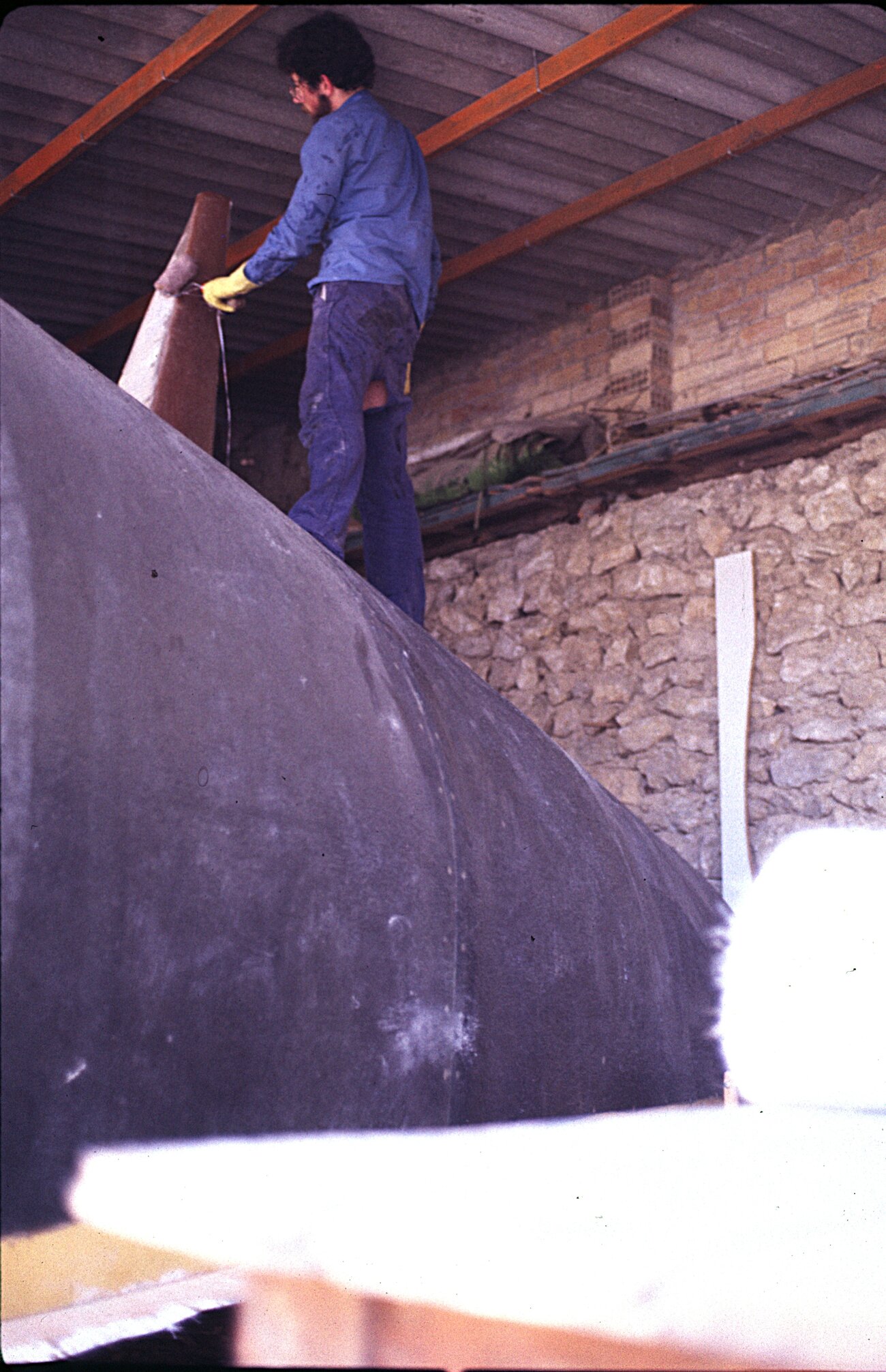 Laminado del casco
