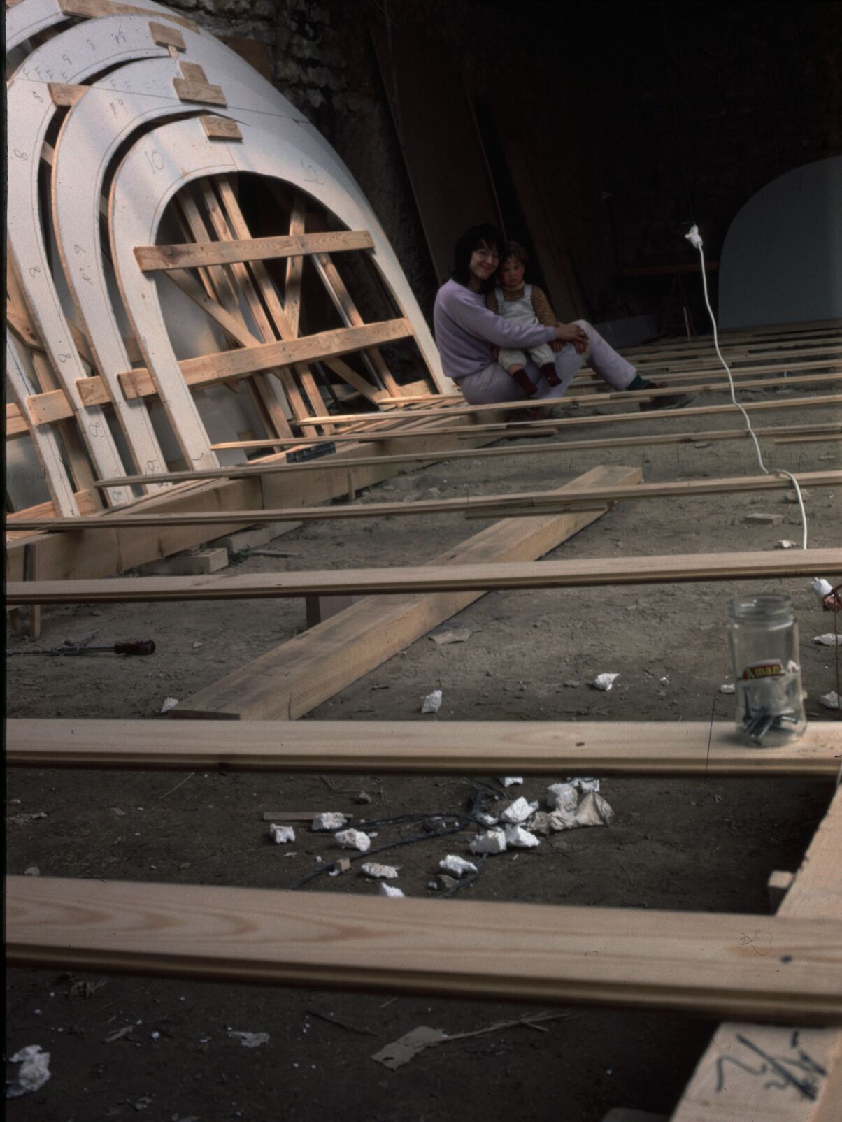 El comienzo de la construcción